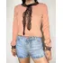 Tricot Coreano (brechó) Rosa