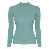 Tricot Feminino Gola Alta