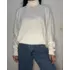 Tricot Vintage Cgc (brechó) Branco Gola Alta
