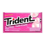 Trident Tutti Frutti 8g Pack Com