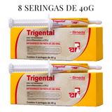 Trigental Antidiarreico Em Pasta Uso Oral 40g   Bimeda   8un