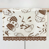 Trilho Caminho De Mesa 1 48m X 38cm Cappuccino