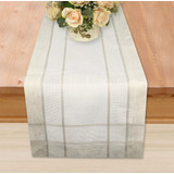 Trilho Caminho De Mesa Maison Charmy 40x130cm Argivai