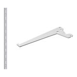Trilho E Suporte Cremalheira Simples Branco Combo 150 2 20 6