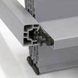 Trilho Guia P Porta Sanfonada De Pvc 0 84 Cm Reforçada