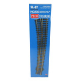 Trilho Peco Sl 87 Ponto Esquerdo De Raio Duplo Curvado Ho