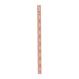Trilho Rasgo Simples 200cm 2m Cremalheira Loja Kit 10 Uni