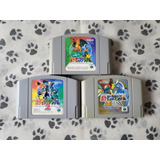 Trilogia Pokemon Stadium Originais