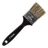 Trincha Pincel 2 Pol 51mm Cerda Macia Pintura Acabamento