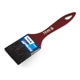 Trincha Pincel Chato Para Verniz 186 X 2 Tigre