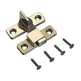 Trinco Bico Virado Tranqueta Porta E Janela De Correr E Abrir Oxidado União Mundial