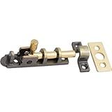 Trinco Ferrolho Fecho Para Porta E Janela 6cm Oxidado Reforçado União Mundial