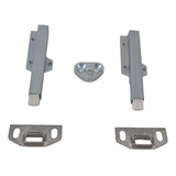 Trinco Porta Traseira E Batente Fiorino Kit 5 Pçs