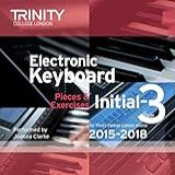 Trinity College London Electronic Keyboard Exam Pieces 2015 18 Initial To Grade 3 CD Only 