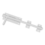 Trinquinho Ferrolho De Portão Garagem Alumínio 20cm Cor Branco