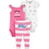 Trio Body Calça Bebê Carters Menina Importado Eua Original