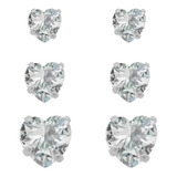 Trio Brinco Pedra Zirconia