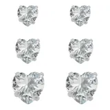 Trio Brinco Pedra Zirconia