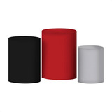 Trio Capa Cilindro Sublimado Cores Lisas Veste Fácil C elást