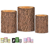 Trio Capas Cilindros Festa Sublimado Veste Fácil C Elástico