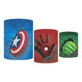 Trio Capas Cilindros Tecido