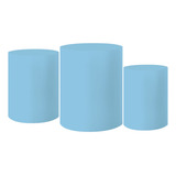 Trio Capas Cilindros Veste Fácil Tecido Sublimado 3d Temas