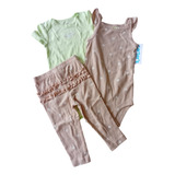 Trio Carter s Body Manga Curta body Manguinha Bufante calça