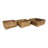 Trio Cesta Caixa De