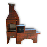 Trio Colonial Churrasqueira 60 Cm Forno E Fogão A Lenha