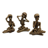 Trio Cranio Caveira Sentado