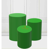 Trio De Capas Para Mesa Cilindros Varias Cores Festa
