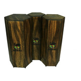 Trio De Congas Jhamma Cajongas Rustic Padrão Lp As Melhores 