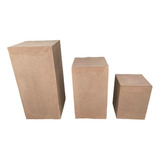 Trio De Cubos Liso