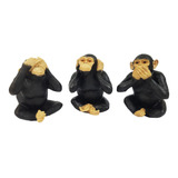 Trio De Macacos Sabios