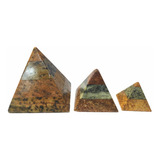Trio De Piramides Decorativas