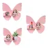 Trio De Prateleiras Nicho De Borboleta Decoração Enfeite Mdf