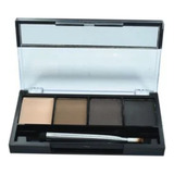 Trio De Sombras P Sobrancelha Ruby Rose Com Primer E Pincel