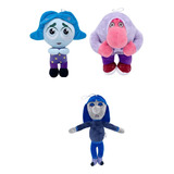 Trio Incrível  Pelúcias Inveja  Tédio E Vergonha