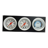 Trio Manômetro Odg Óleo Combustível Hallmeter 52mm C suporte