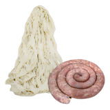 Tripa Natural Suína P Linguiça Calibre 28 32 Fio Curto 45 M