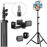 Tripé 2m Suporte Vertical Celular iPhone Controle Youtuber