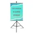 Tripé Banner 2 10m Regulável Aluminio Porta Banner Pedestal