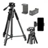 Tripe Camera Digital Filmadora Dslr Aluminio 1.6 Mts Tr 462