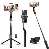 Tripé De Bastão De Selfie Para Celular Com Suporte De Telefone Removível Bastão De Selfie De Alumínio Com Controle Remoto Sem Fio Tripé Extensível De Rotação 360 Para IPhone 15 14 13 12 11 Samsung 