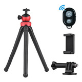 Tripé Flexível Para Gopro Dslr Celular Controle Remoto