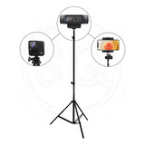 Tripé P Webcam Universal Logitech C920 C922 C930 C270   2mts