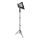 Tripé Reclinável Suporte Com 2 Holofotes Refletor 100w Led