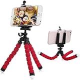 Tripé Ultraflexível Totalmente Adaptável A Qualquer Superfície Portátil Com Apoio Para Celular Perfeito Para Lives Fotos Filmagens Na Vertical Ou Horizontal Utilexis