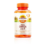 Triple Omega 3 6 9 Com Vitamina E 120 Caps Sundown Naturals