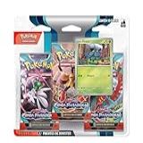 Triple Pack Pokémon Pineco Escarlate E Violeta 4 Fenda Paradoxal, Cor: Estampado - Copag